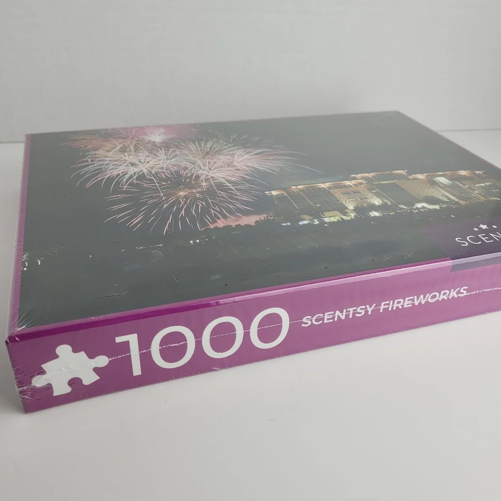 NEW Scentsy Fireworks 1000 Piece Jigsaw Puzzle Sealed Unopened